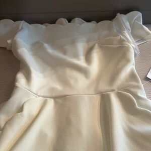 Brand new off white dress for girls